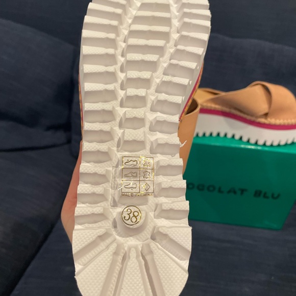 Chocolate Blu Madison Wedge - Picture 6 of 6